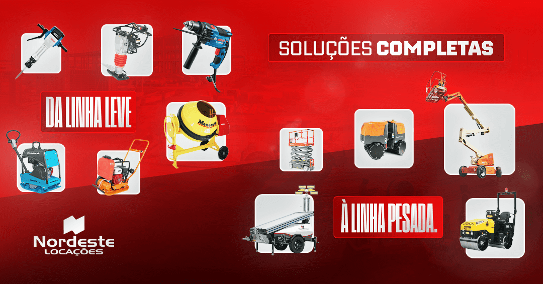 Soluções completas: da linha leve à linha pesada