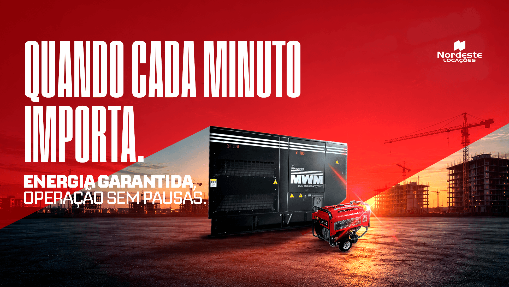 Geradores de energia: a solução que mantém sua operação em movimento