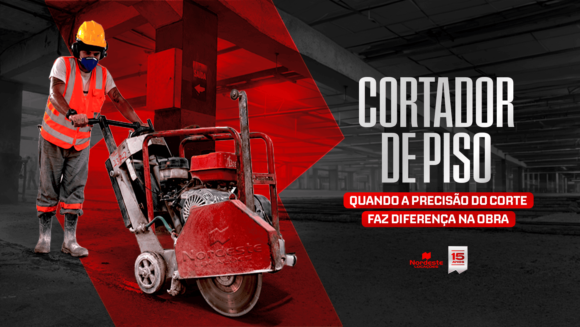 Cortador de piso: onde usar e quando locar